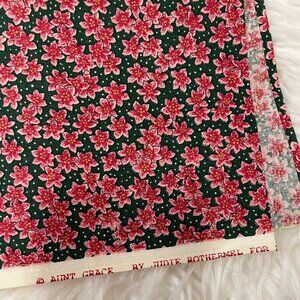 Retro Vintage Style Holiday Fabric Aunt Grace